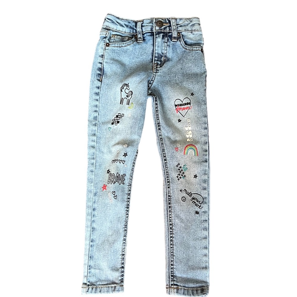 Cat & Jack size 4 ultimate stretch jegging